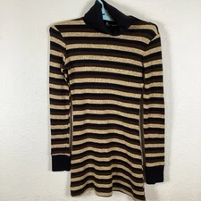 Divided H&M Womens T Shirt Size 2 Top Long Sleeve Striped Pilling Good
