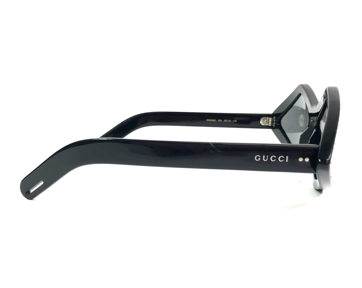 Gucci Sunglasses GG0496S 004 Black Crystal Frames Gray  display picture 1