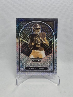 2023 Panini Prizm Draft Picks Bryce Young Brillance Mojo Refractor #BR-16
