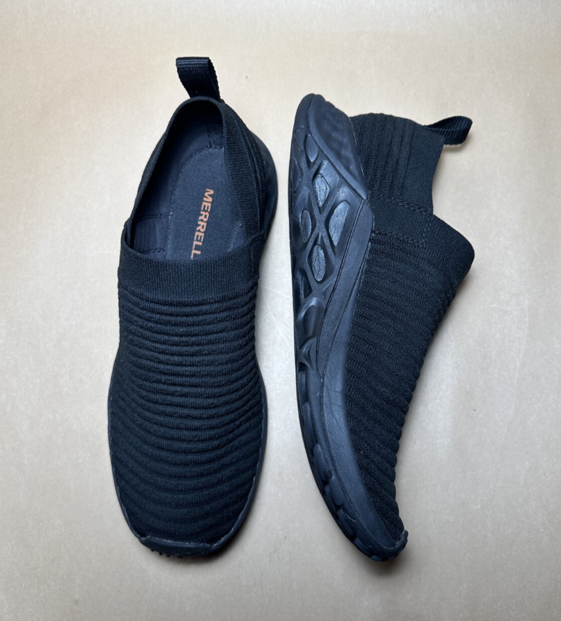 Scivolo donna Merrell Range Ac+ J90518 tessuto nero taglia 8