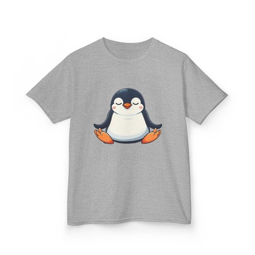 Adorable Penguin Kids Tee, Fun Gift for Children, Casual Wear, Birthday Party - Picture 12 of 41