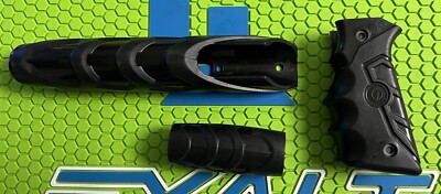 SMART PARTS ION BODY KIT +GRIPS +FOREGRIP+ SCREWS- BLACK- EPIPHANY GOG PAINTBALL