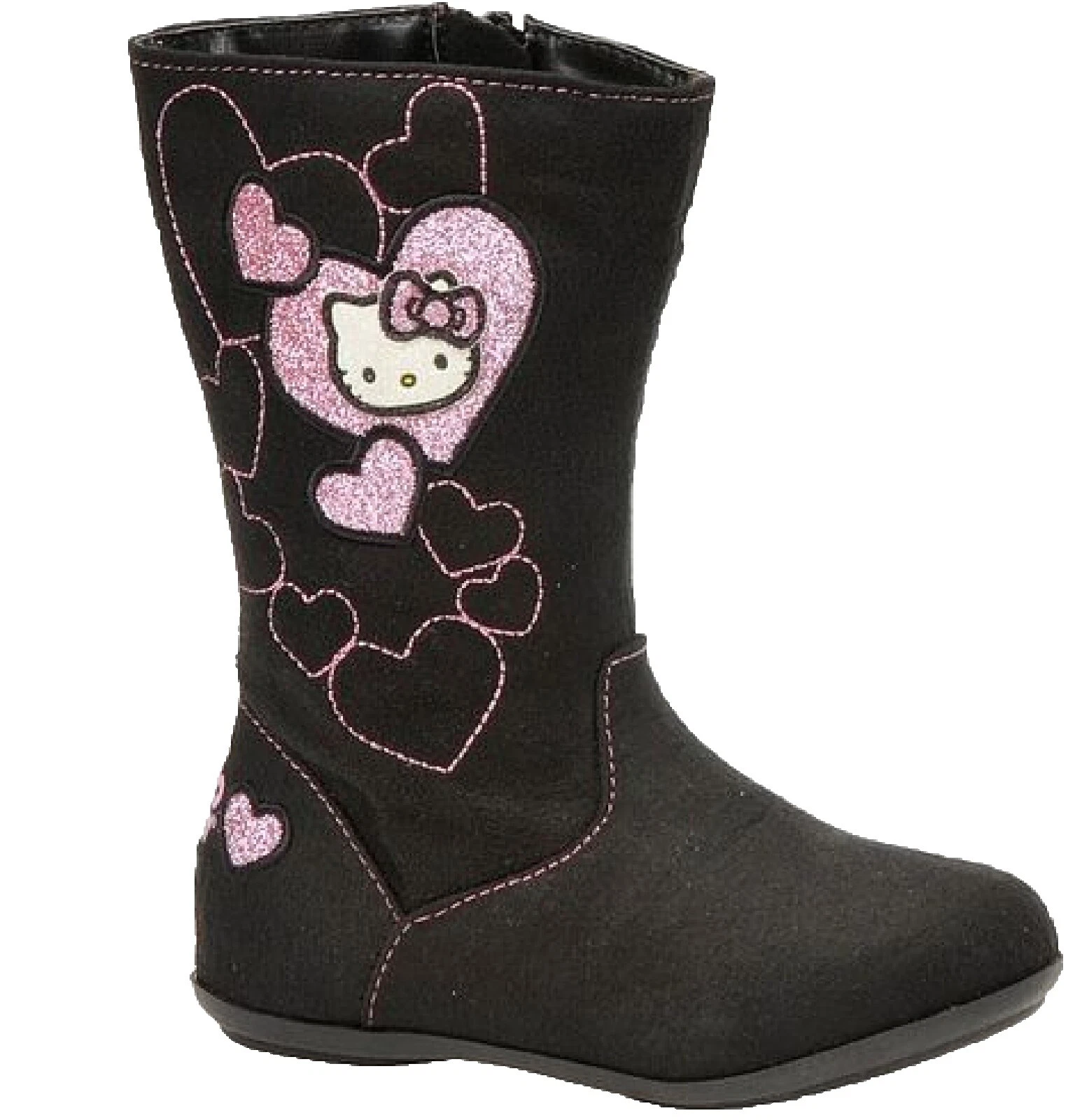 Botas de Bebé Hello Kitty negro