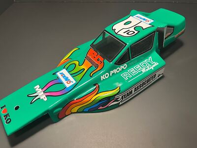 BOKI Racing Unpainted Protech II Body/Wing RC10 Team Associated 6173 Vintage