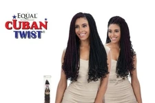 CUBAN TWIST 30" - FREETRESS EQUAL SYNTHETIC LONG MARLEY BRAID DOUBLE STRAND