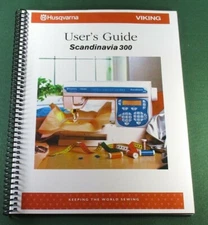 Husqvarna Viking Scandinavia 300 Instruction Manual: W/ Protective Covers