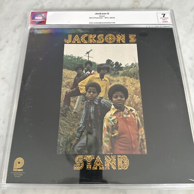 Vinyl Jackson 5 Stand Album Lp 1974 Pickwick Records Sealed Graded 7 Amg