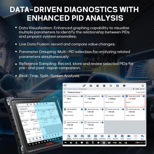 Autel MaxiSYS Ultra S2 6in1 VCMI2 Programmer Topology 3.0 4-Channel Oscilloscope