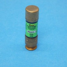 Bussmann FRN-R-5 Green Time-delay Fuse Class RK5 5 Amps 250 VAC/125 VDC