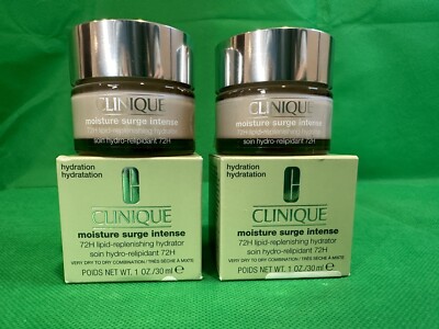 Set of 2: Clinique Moisture Surge Intense 72H Lipid-Replenishing Hydrator