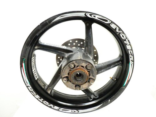 per aprilia rs 125 1999 2005 cerchio posteriore grimeca rear wheel 17 x 4.00 - Foto 6 di 10