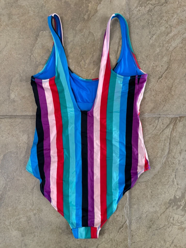 OLD NAVY SWIM ONE-PIECE BATHING SUIT WOMENS SIZE L - Image 2 of 2