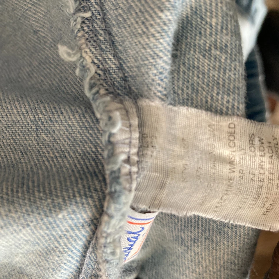 Haband Casual Joe Shorts Bermuda Mens 44 Light Wash - Image 4 of 4