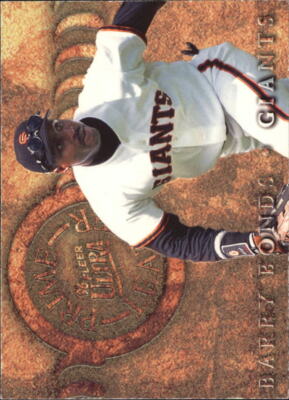 1996 Ultra Prime Leather #15 Barry Bonds - NM-MT | eBay