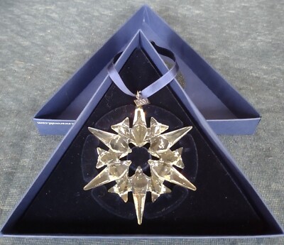Swarovski クリスマスオーナメント 2007 Swarovski ~ 2007 SNOWFLAKE ~ Annual Christmas Holiday Ornament