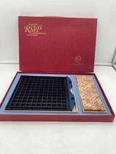 Scrabble RSVP 3 Dimensional 3D Crossword Game 1970 Selchow & Righter Complete