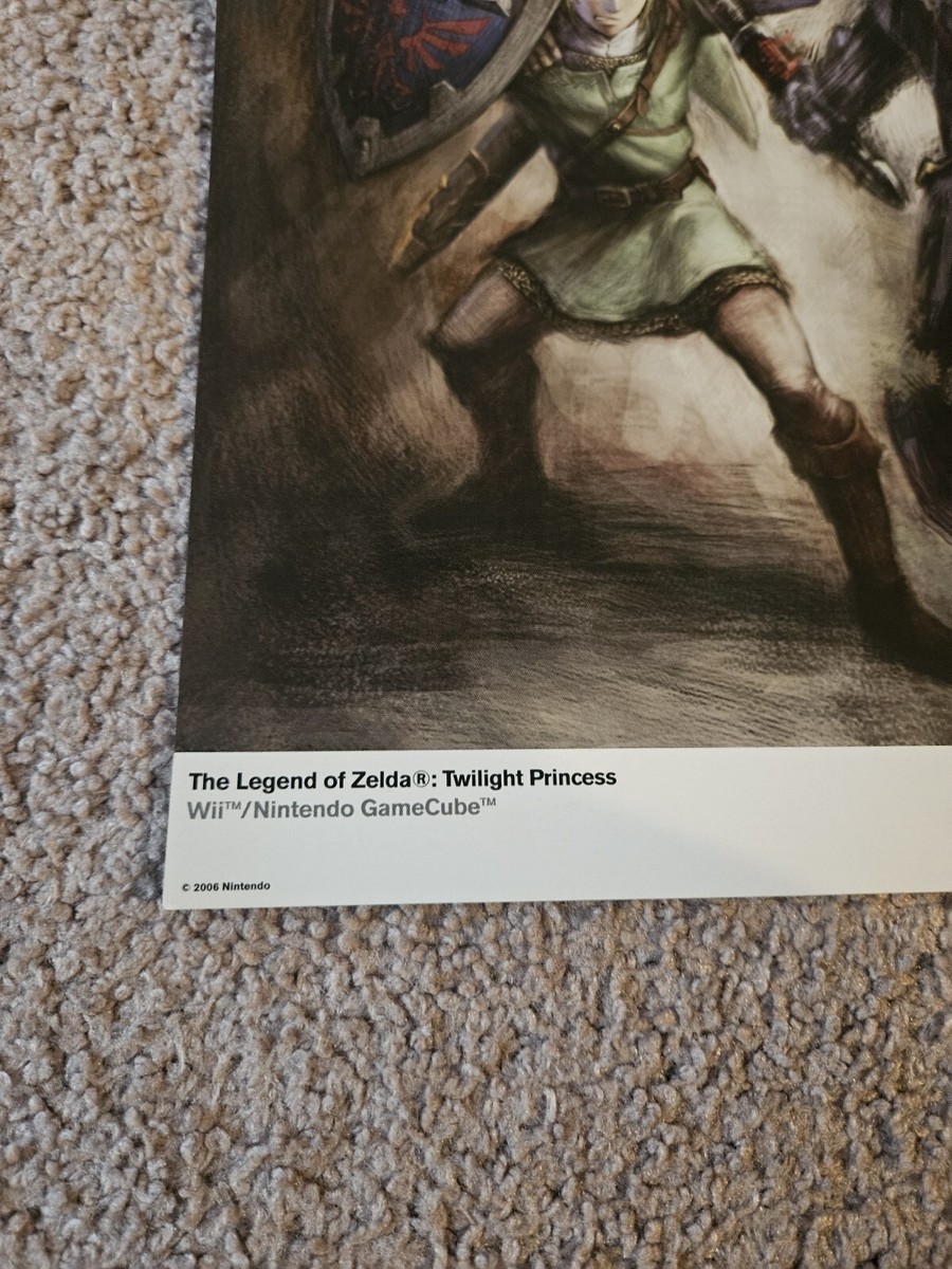 The Legend of Zelda: Twilight Princess 15.5''x11.5'' Double Sided