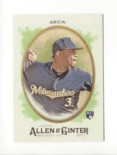 2017 Allen and Ginter Hot Box Parallel Singles (201-350) - You Choose