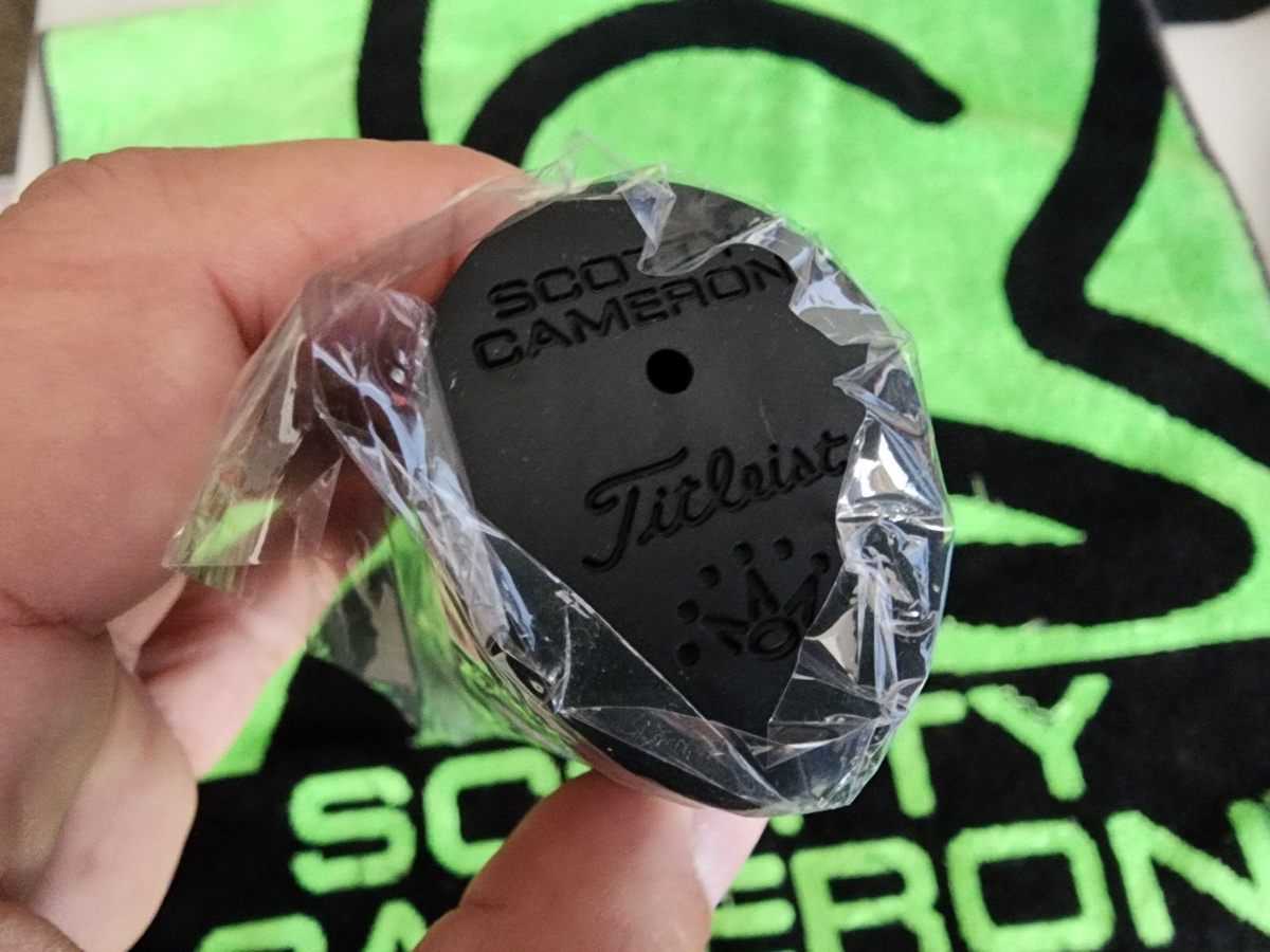 Poignée De Putter Scotty Cameron Custom Shop - Rouge/noir Matador, Grande Taille, Pour Putter Studio Design