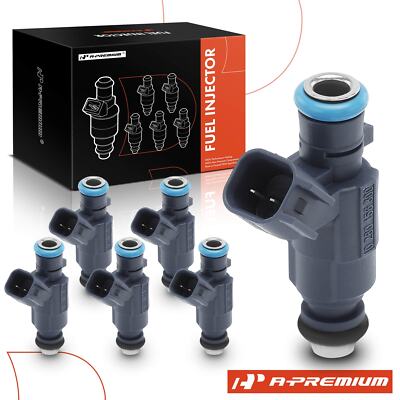 A-Premium 6xFuel Injector for Chevy Malibu Cadillac CTS Pontiac G8 Saturn Aura