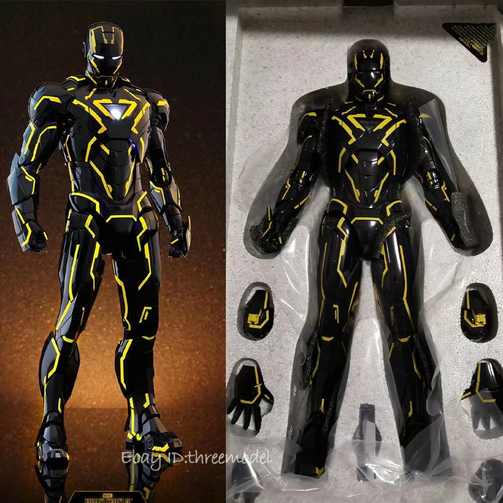 Hot Toys HT 1/6 MMS523D29 Iron Man 2 Iron Man Neon Tech Action