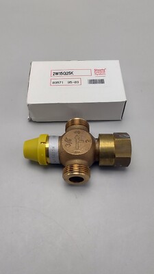 Staefa Control System 2W15G25K 3-Port Valve with T-Bypass