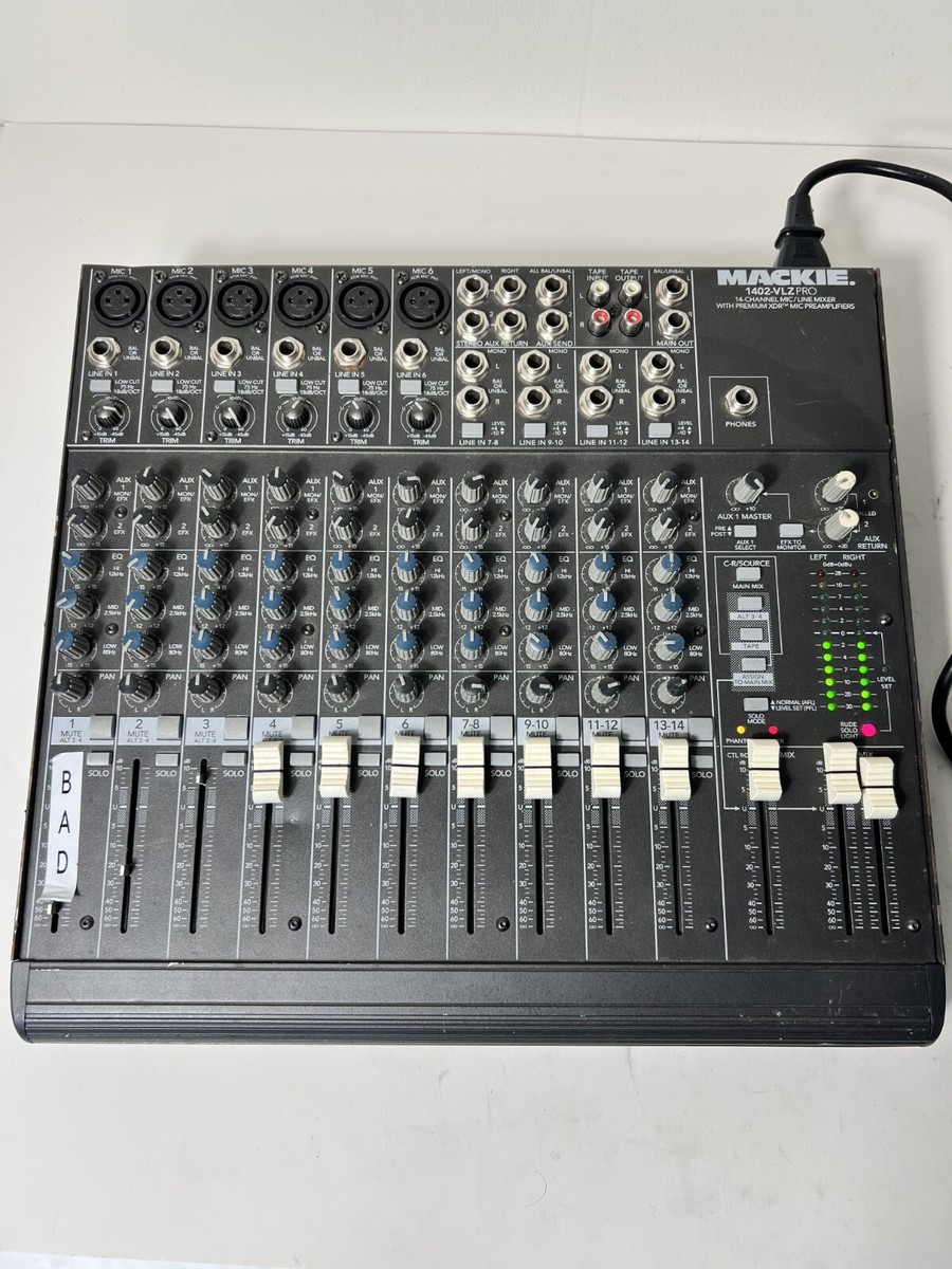 MACKIE 1402-VLZ PRO 12-channel Mic / Line Mixer (LP9022015