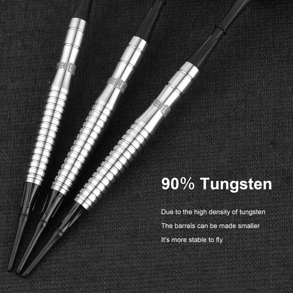 Tungsten Soft tip Dart 16g+30Tips+6Alu shafts+18Flights+dart case - Image 4 of 4