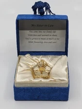 Vintage About Face Designs Messenger Box Sister-In-Law Birdhouse 