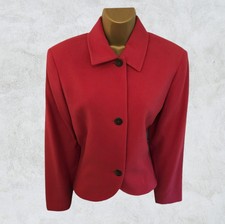 Salvatore Ferragamo Pink, Vintage, Wool & Cashmere Jacket Blazer Uk 12 Us 8 Eu 4