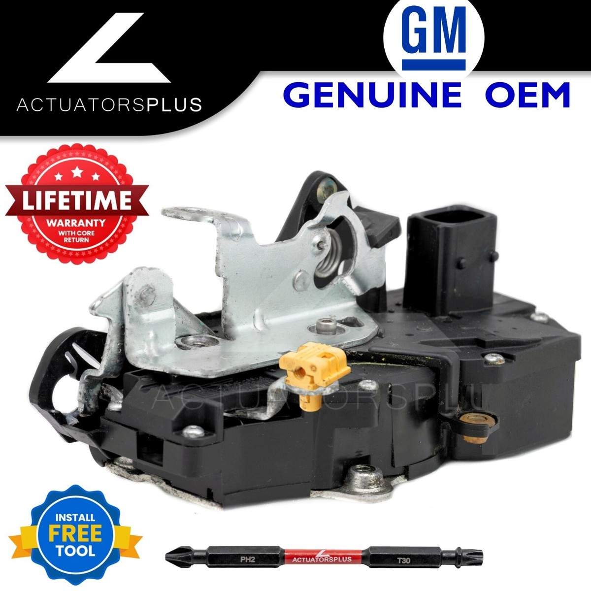 コウキアツ 2006-2009 Pontiac Solstice Left Driver Door Lock Latch Actuator