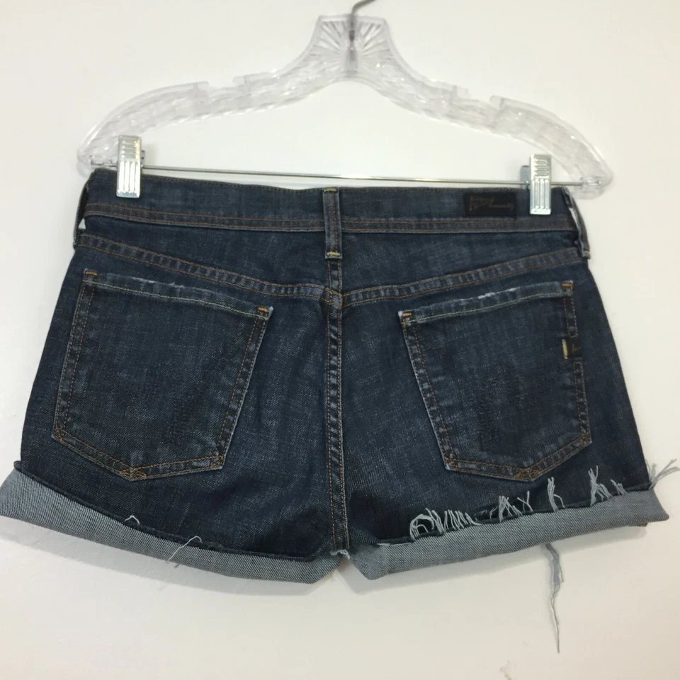 (N5) Citizens of Humanity Jeans Shorts Womens Size 28 Cutoff Frayed Distressed - Image 3 of 4