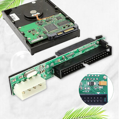 SSD/SATA HDD zu IDE Adapter 7+15 Pin Buchse HDD auf IDE 2.5'' 3.5'' 40 polig IDY3