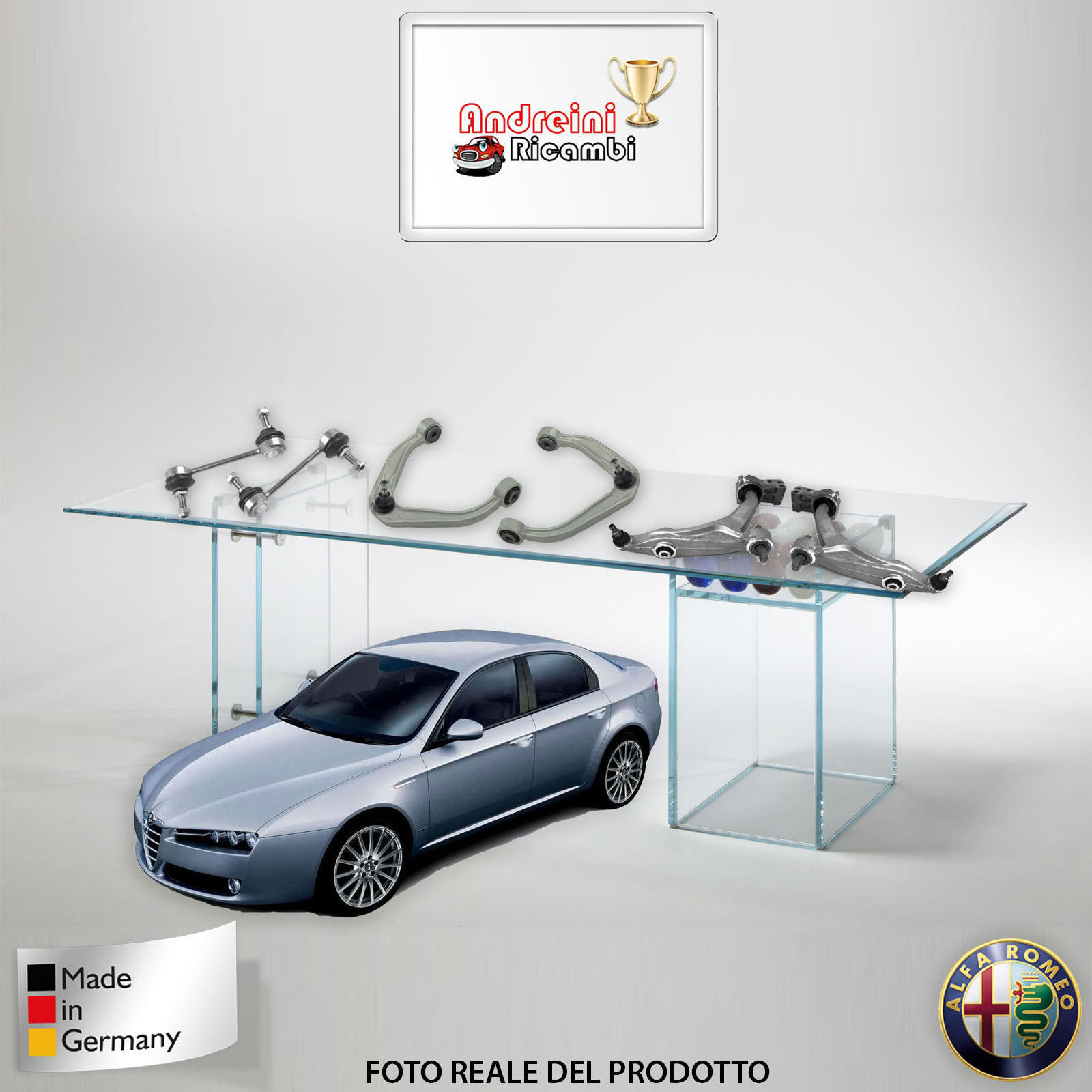 Set Waffen 6 StüCke Alfa Romeo 159 1.9 Jtdm 88KW 120CV Von 2005->-image