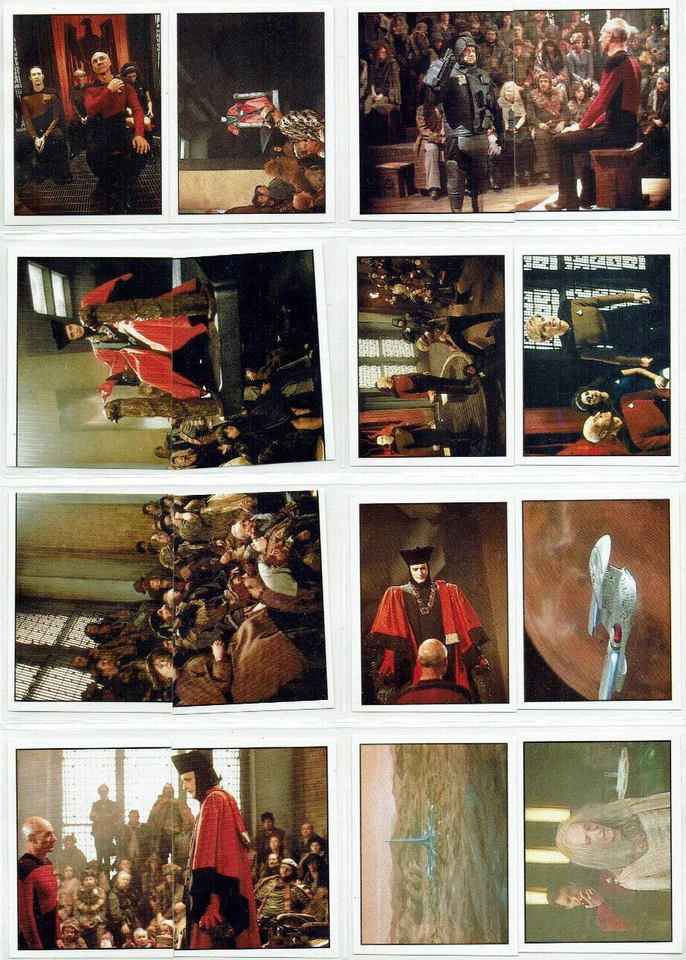 Panini 1987 Star Trek Next Generation Complete 240 Panini Sticker Set NEW UNUSED - Image 3 of 4