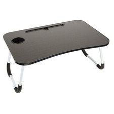 Westerly Neat Living Black Portable Folding Lap Desk with Tablet Holder