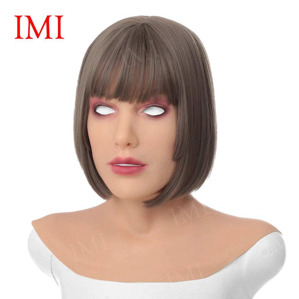 Realistic Silicone Female Mask With Makeup Cosplay Crossdresser Full Face Masks
Opens in a new windo