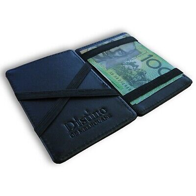 Wallet Mens Magic Flip Wallet By Distino 100 Genuine Men S Leather Slim Ebay