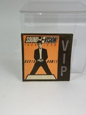 ORIGINAL David Bowie 1990   WORLD TOUR VIP PASS Backstage