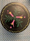 Vintage Dollhouse Miniature Black Enamel Rnd.Table/4 Chairs *Hand Painted*  — photo 8