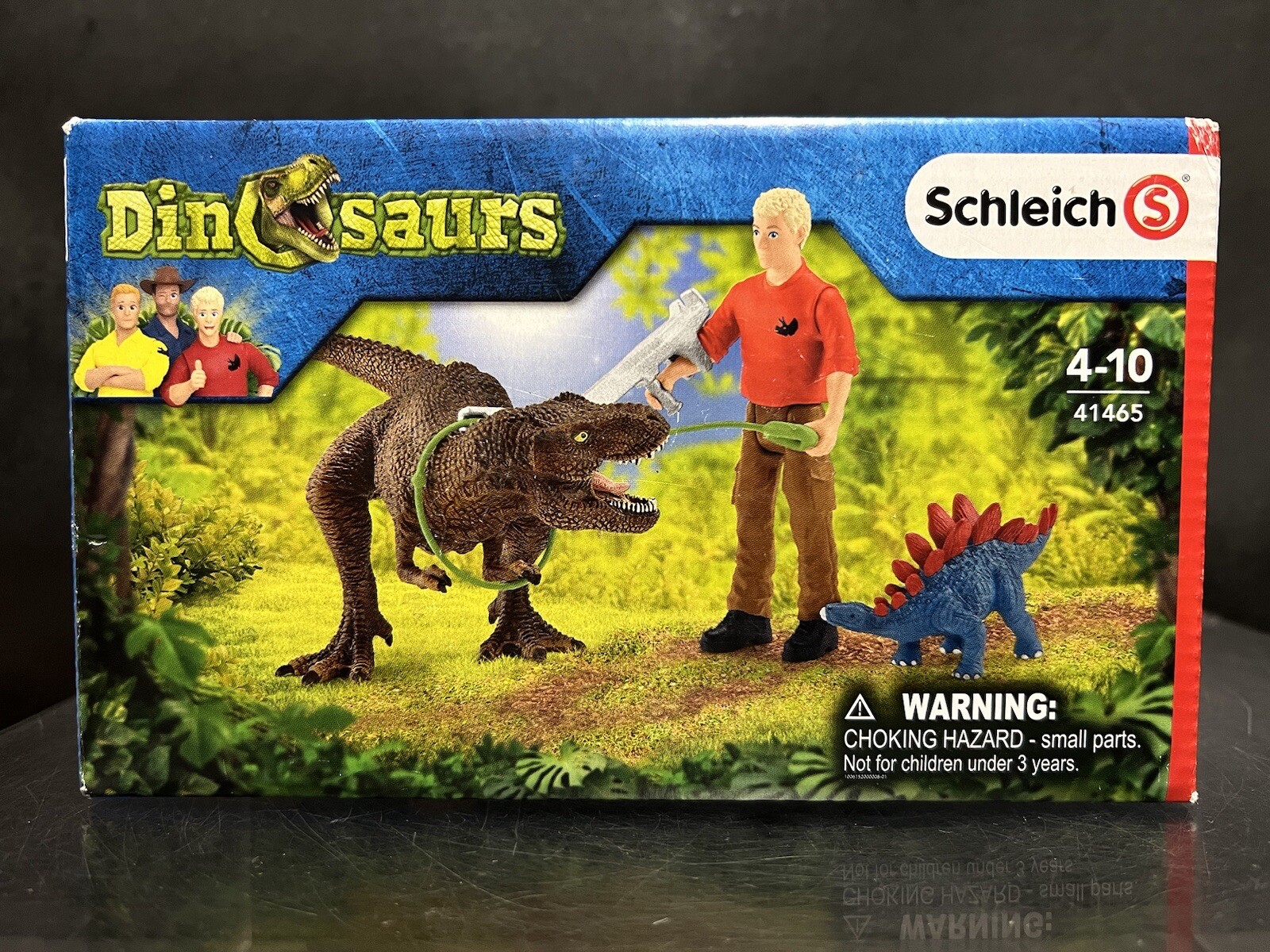Schleich Tyrannosaurus Rex Attack Toy Playset - Large - Image 2