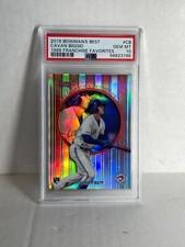 2019 Bowman's Best rookie Franchise Favorites PSA 10 refractor rc  cavan biggio