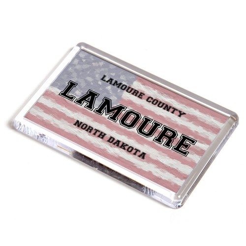 FRIDGE LaMoure LaMoure, North Dakota USA Flag eBay