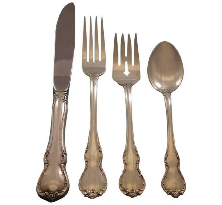 French Provincial by Towle Sterling Silver Flatware Set for 8