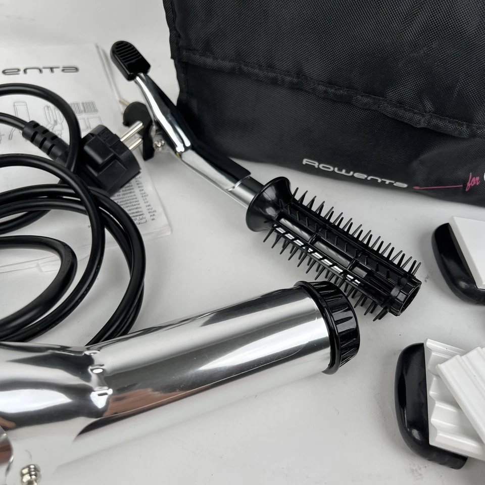 NEW Rowenta Style 8 Elite Curling Iron Travel REPLACEMENT Set European 220V Plug - Image 3 of 4