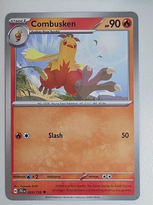 Combusken 023/159 Uncommon Journey Together Pokemon Near Mint