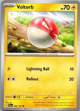 2023 Voltorb 066/193 Common Paldea Evolved Pokemon