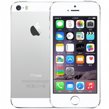 Apple iPhone 5s - 16GB/32GB /64GB - Silver - Network Unlocked -Good Condition BR