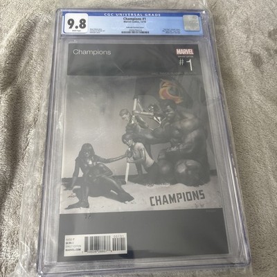 Rahzzah Champions # 1 CGC 9.8 Hip Hop Variant Wu-Tang Clan Iron Flag Homage 2016