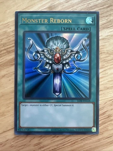 Monster Reborn Lob-EN118 Ultra Rare - Near Mint